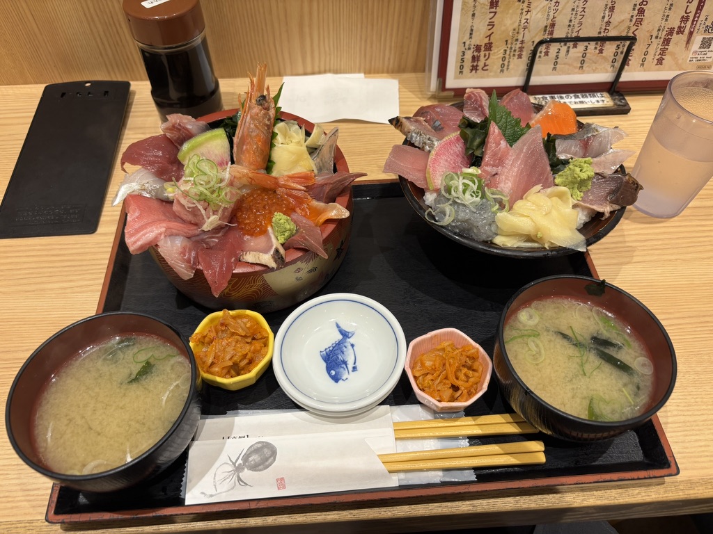 金沢市の魚がし食堂