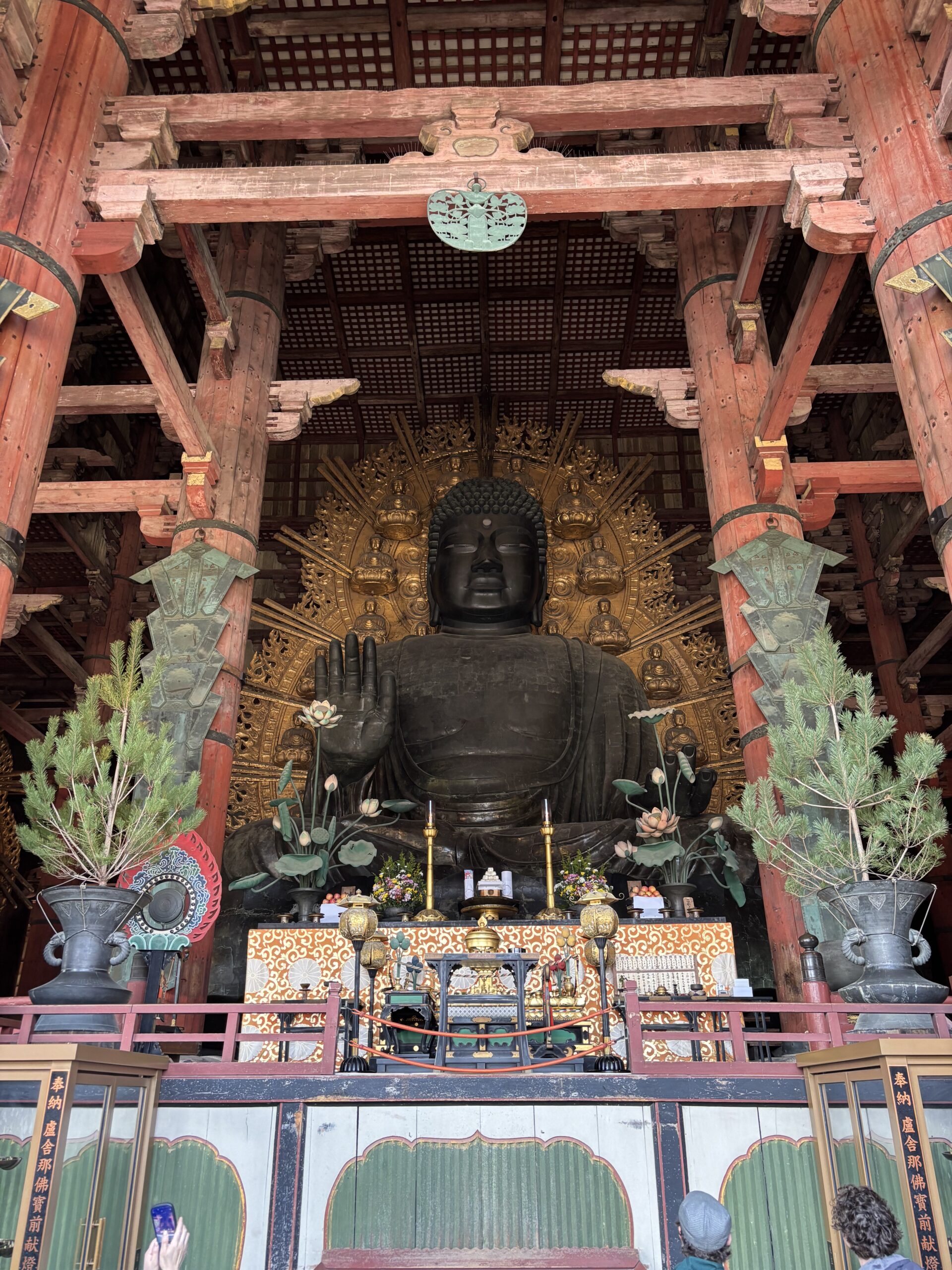 奈良県東大寺の大仏
