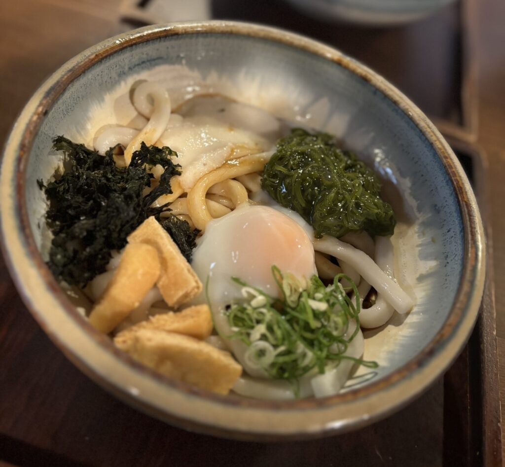 おかげ横丁の福助 冷やし伊勢うどん
